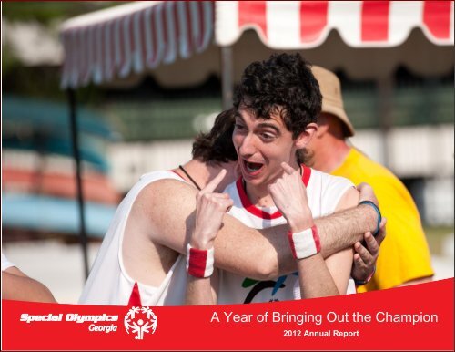 2012 Annual Report - Special Olympics Georgia