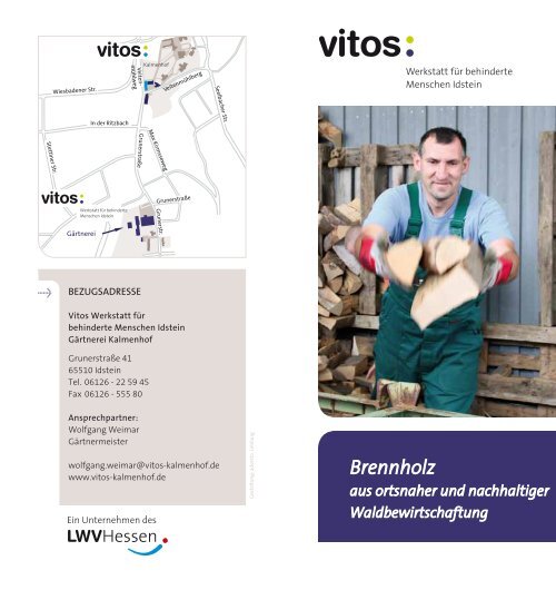 Flyer Brennholz - Vitos Kalmenhof