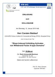 Herr Carsten Baldauf - RUB Research School - Ruhr-UniversitÃ¤t ...