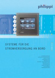 SYSTEME FÜR DIE STROMVERSORGUNG AN ... - BUKH Bremen