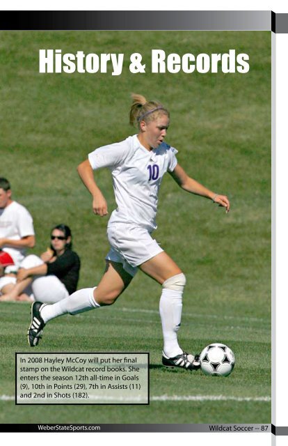 History & Records - Weber State University Athletics