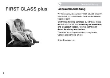 FIRST CLASS plus - Britax Römer