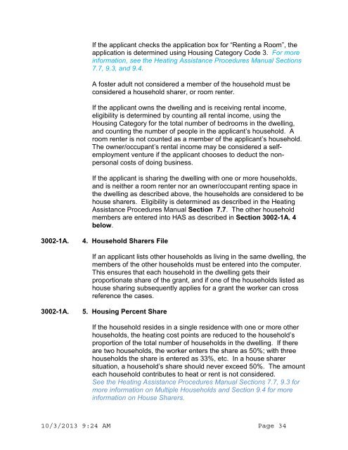 alaska heating assistance programs policy manual - DPAweb ...