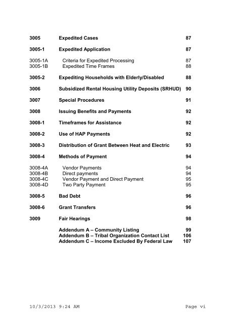 alaska heating assistance programs policy manual - DPAweb ...