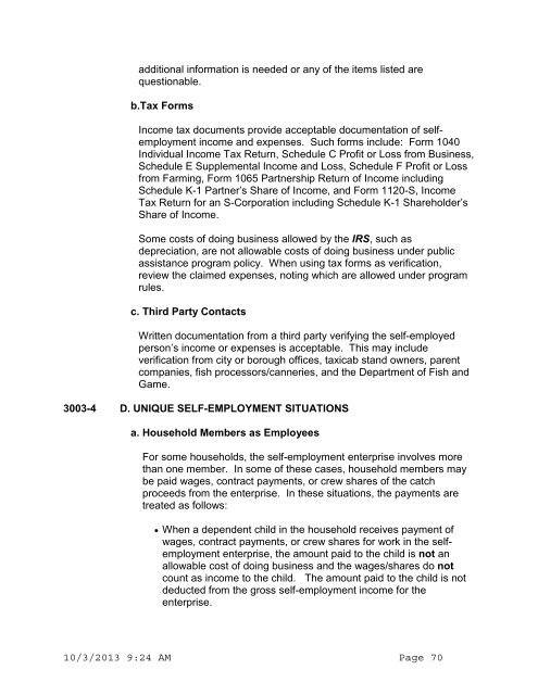 alaska heating assistance programs policy manual - DPAweb ...