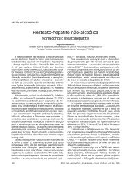 artigo Esteato-hepatite.p65 - Sociedade de Gastroenterologia do ...