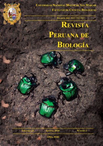 Revista Peruana Biología v21n2-august-2014
