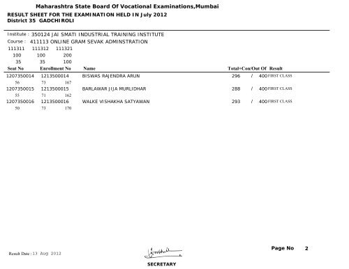 Visual FoxPro - msbve.gov.in