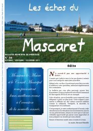 pour visualiser le numÃ©ro - Mairie de Podensac