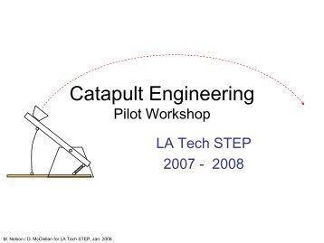 Catapult Engineering PowerPoint