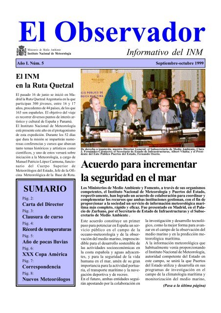 instituto nacional de meteorología