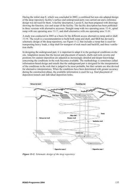 RD&D-Programme 2004 - SKB