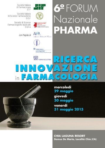 6Â° Forum Nazionale Pharma - SIF