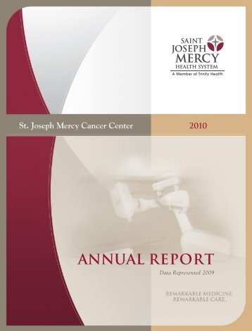 ANNUAL REPORT - Saint Joseph Mercy Health System