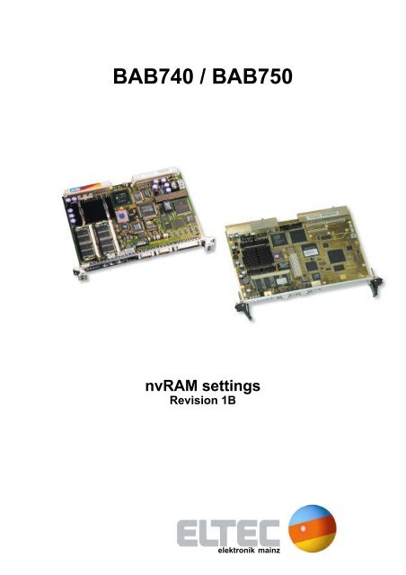 nvram settings