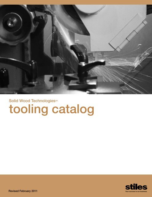 tooling catalog - Stiles Machinery