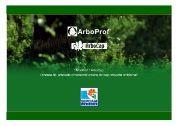 ArboProf y ArboCap - RuralCat