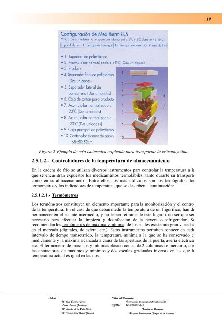 conservaciÃ³n de medicamentos termolÃ¡biles - Sociedad EspaÃ±ola ...