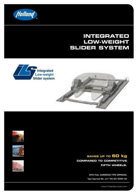 INTEGRATED LOW-WEIGHT SLIDER SYSTEM - SAF-HOLLAND