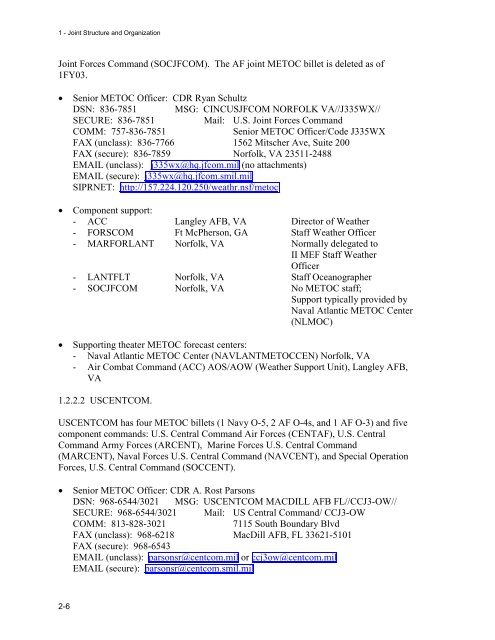 Joint Metoc Handboo - IHMC Ontology and Policy Management