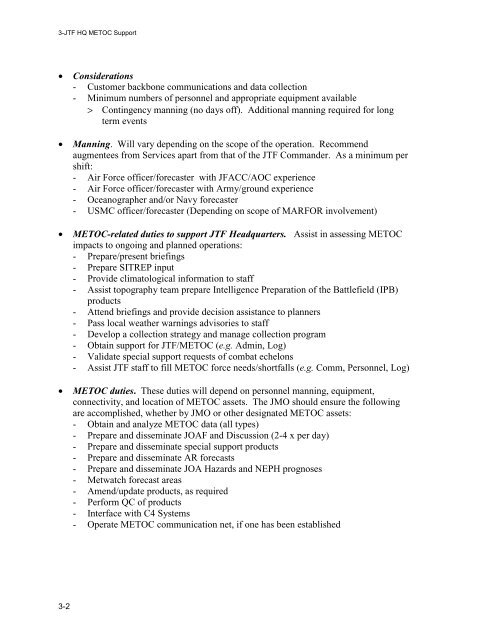 Joint Metoc Handboo - IHMC Ontology and Policy Management