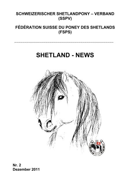 SHETLAND - NEWS Nr.1/ 2011 (Internet) - SSPV