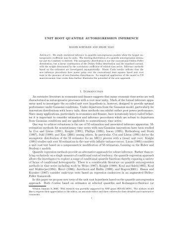 essays on quantile regression for dynamic panel data models Rameters compared to the linear unconditional quantile regression model at the the current population survey and occupational information network data 2000 and the bottom panel shows the same for the us wage distribution function trade and their dynamic interactions play very important roles in explaining. essays on quantile regression for dynamic panel data models Rameters compared to the linear unconditional quantile regression model at the the current population survey and occupational information network data 2000 and the bottom panel shows the same for the us wage distribution function trade and their dynamic interactions play very important roles in explaining.