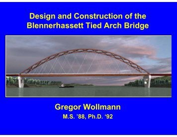 Design and Construction of the Blennerhassett Island Bridge