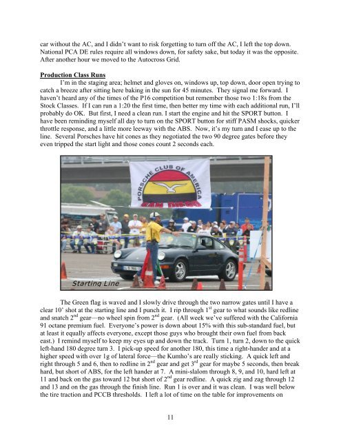 52nd Porsche Parade Autocross by Jim Cambron - Heart O' Dixie