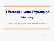 Differential gene expression - Computational Diagnostics Group