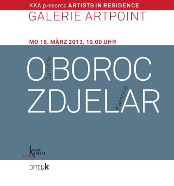 GALERIE ARTPOINT - Austrom