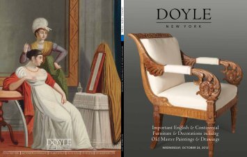 Important English & Continental Furniture ... - Doyle New York