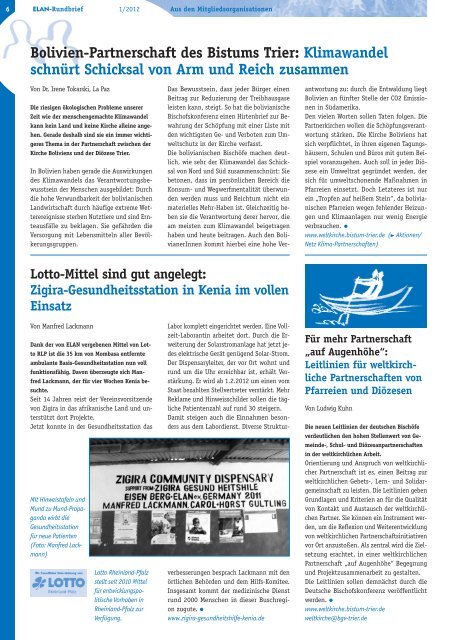 Rundbrief 01/2012 - ELAN