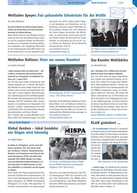 Rundbrief 01/2012 - ELAN