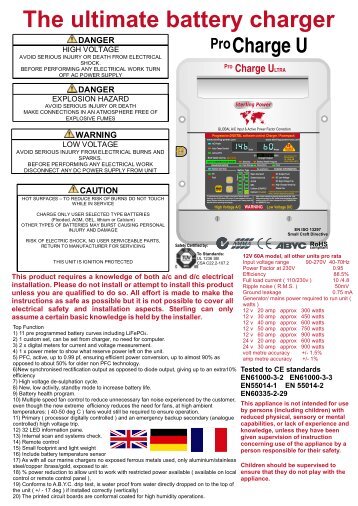 Installation Instructions - Sterling Power Products