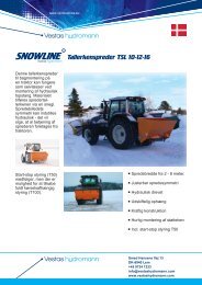 Tallerkenspreder TSL 10-12-16 - VP Industries