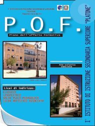 copertina pof - Liceo Platone