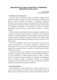 Â¿mÃ©todos de lectura y escritura o coherencia pedagÃ³gica en el aula