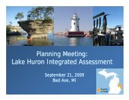 Presentation - Michigan Sea Grant