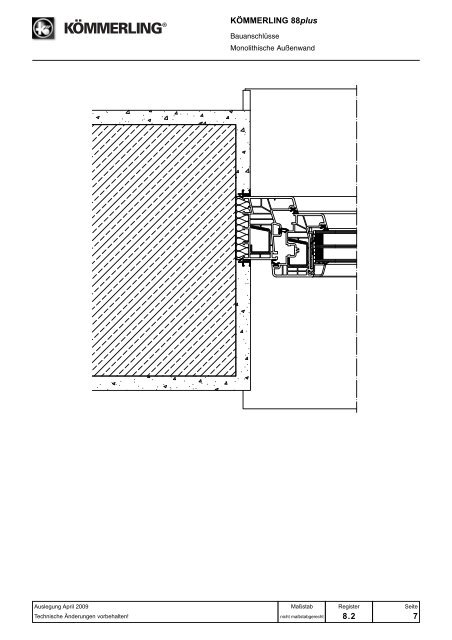 1.1 Systemmerkmale KÃMMERLING 88plus