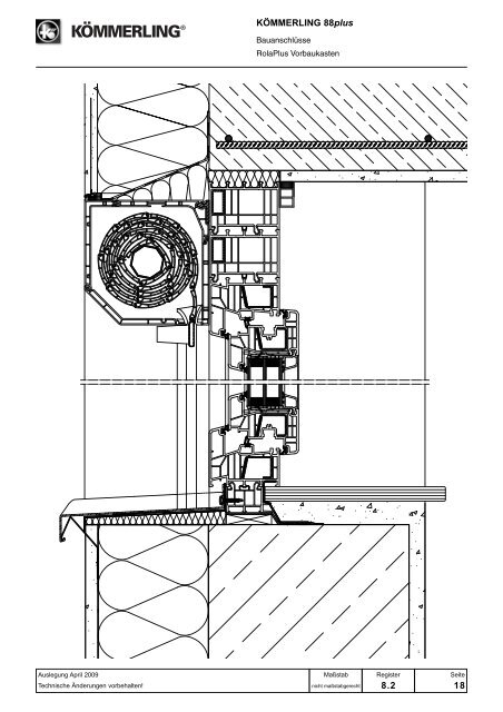 1.1 Systemmerkmale KÃMMERLING 88plus