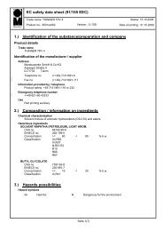 MSDS - All American Pad Printing