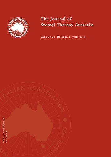 JSTA June 2010 - Australian Association of Stomal Therapy Nurses