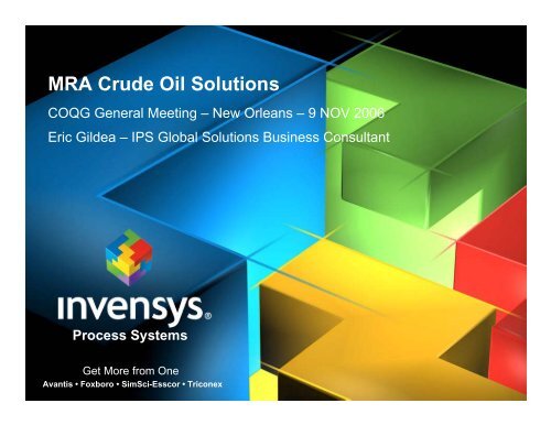 Process Systems MRA Crude Oil Solutions - Coqa-inc.org