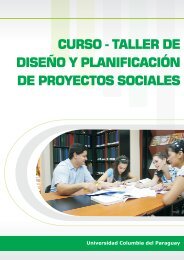 pdf 2da parte proyectos sociales - Universidad Columbia - Servidor ...