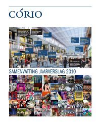 SAMENVATTING JAARVERSLAG 2010 - Corio.eu