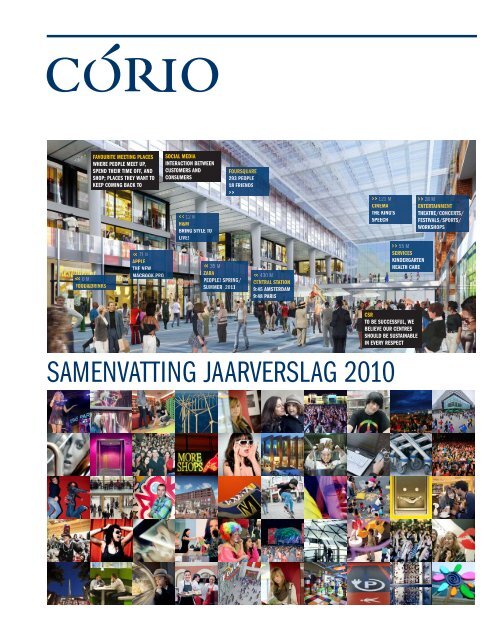 SAMENVATTING JAARVERSLAG 2010 - Corio.eu