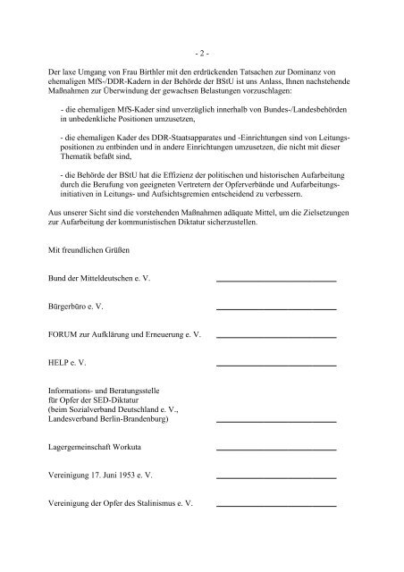 schreiben an staatsminister bernd neumann vom 2.10.2007