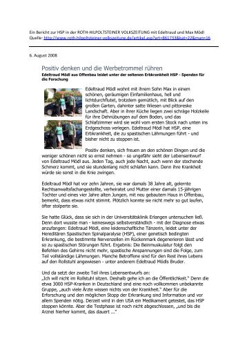 Ein Bericht zur HSP in der ROTH-HILPOLTSTEINER ...