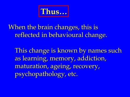 Bryan Kolb: Factors influencing Prefrontal Cortical Development and ...